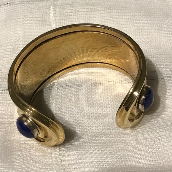 Pamela Love Oracle Cuff Bracelet NWOT Lapis Cabochons. - Picture 8 of 10